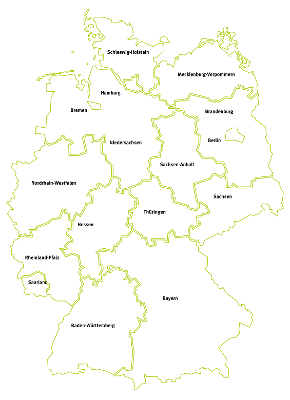 Interaktive Deutschlandkarte